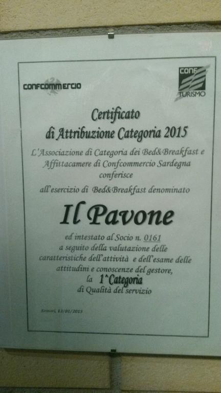 B&B Il Pavone Sassari Kültér fotó